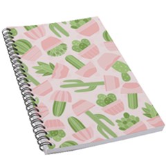 Cactus Pattern 5 5  X 8 5  Notebook by designsbymallika