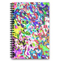 Colorful Paint Texture                                                    5 5  X 8 5  Notebook New by LalyLauraFLM