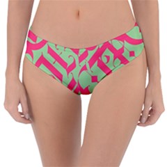 Pattern Ornament Gothic Style Elegant Font Tattoos Reversible Classic Bikini Bottoms by Amaryn4rt