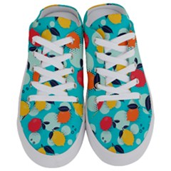 Pop Art Style Citrus Seamless Pattern Half Slippers by Amaryn4rt