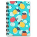 Pop Art Style Citrus Seamless Pattern 5.5  x 8.5  Notebook View1