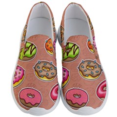 Doughnut Doodle Colorful Seamless Pattern Men s Lightweight Slip Ons by Amaryn4rt