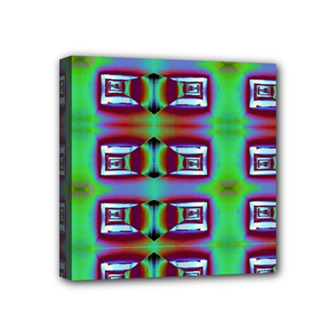 Corridor Nightmare Mini Canvas 4  X 4  (stretched) by ScottFreeArt