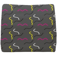 Gray Pattern Seat Cushion by Saptagram