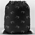 Vintage Car Motif Print Pattern Drawstring Bag (Large) View2