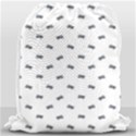 Vintage Car Motif Prin Pattern 2001 Drawstring Bag (Large) View1