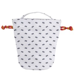 Vintage Car Motif Prin Pattern 2001 Drawstring Bucket Bag by dflcprintsclothing