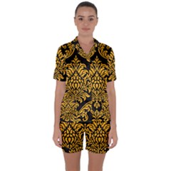 Finesse  Satin Short Sleeve Pyjamas Set by Sobalvarro