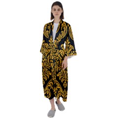 Finesse  Maxi Satin Kimono by Sobalvarro