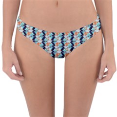 Geometry Colors Reversible Hipster Bikini Bottoms by Sparkle