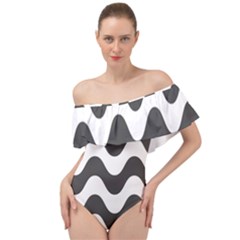 Copacabana  Off Shoulder Velour Bodysuit  by Sobalvarro