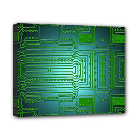 Cross Crossing Crosswalk Line Walk Canvas 10  X 8  (stretched) by HermanTelo