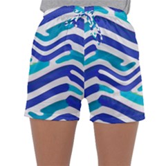 Colored Abstract Print1 Sleepwear Shorts by dflcprintsclothing