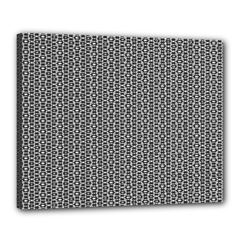 Black And White Triangles Canvas 20  X 16  (stretched) by Sparkle