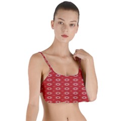 Red Kalider Layered Top Bikini Top  by Sparkle