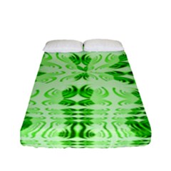 Digital Illusion Fitted Sheet (full/ Double Size) by Sparkle
