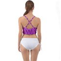 Digital Violet Mini Tank Bikini Top View2
