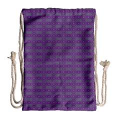 Digital Mandale Drawstring Bag (large) by Sparkle