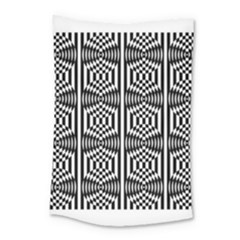 Optical Illusion Small Tapestry by Sparkle