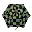 Circle Checks Mini Folding Umbrellas View1