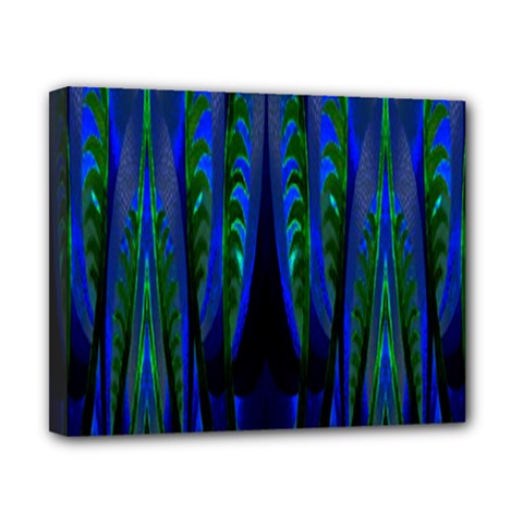 Glowleafs Canvas 10  X 8  (stretched) by Sparkle