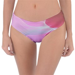 Pink Fractal Reversible Classic Bikini Bottoms by Sparkle
