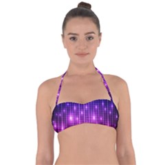 Shiny Stars Halter Bandeau Bikini Top by Sparkle