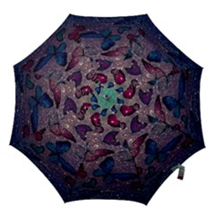 Glitter Butterfly Hook Handle Umbrellas (medium) by Sparkle