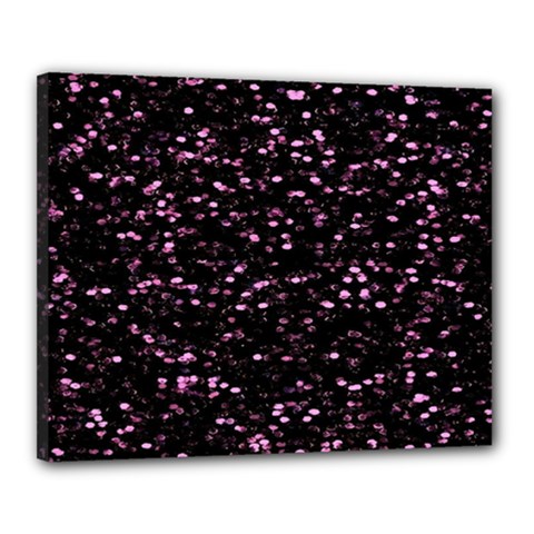 Digital Polka Canvas 20  X 16  (stretched) by Sparkle