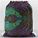 Fractal Flower Drawstring Bag (Large) View2