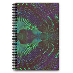Fractal Flower 5 5  X 8 5  Notebook by Sparkle