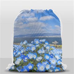 Floral Nature Drawstring Bag (small) by Sparkle