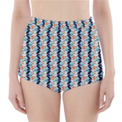 Geometry Colors High-waisted Bikini Bottoms by Sparkle