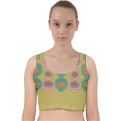 Americana 2 Velvet Racer Back Crop Top by emmamatrixworm