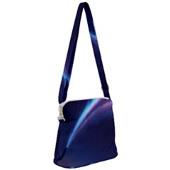 Light Fleeting Man s Sky Magic Zipper Messenger Bag by Mariart