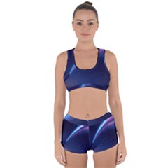 Light Fleeting Man s Sky Magic Racerback Boyleg Bikini Set by Mariart