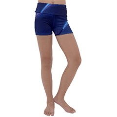 Light Fleeting Man s Sky Magic Kids  Lightweight Velour Yoga Shorts by Mariart