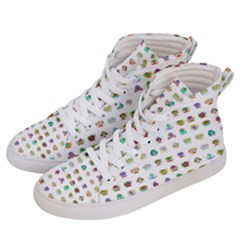 All The Aliens Teeny Men s Hi-top Skate Sneakers by ArtByAng