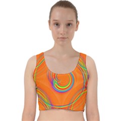  Twirl Velvet Racer Back Crop Top by Angelandspot