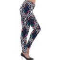 Boho Geometric Lightweight Velour Leggings View4