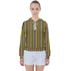 Bright Serape Women s Tie Up Sweat by ibelieveimages