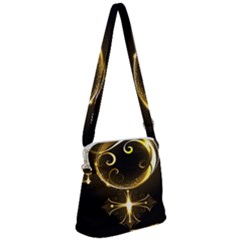 Venus Mrs Zipper Messenger Bag by PurplePrincess