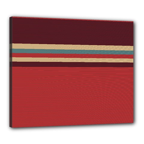 Retro Aesthetic Canvas 24  X 20  (stretched) by tmsartbazaar