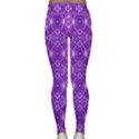 Geometric Galaxy Pattern Print Classic Yoga Leggings View2