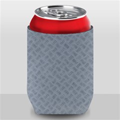 Grey Diamond Plate Metal Texture Can Holder by SpinnyChairDesigns