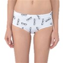 Geek Glasses With Eyes Mid-Waist Bikini Bottoms View1