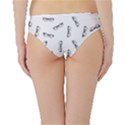 Geek Glasses With Eyes Hipster Bikini Bottoms View2