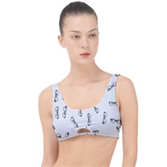 Geek Glasses With Eyes The Little Details Bikini Top by SpinnyChairDesigns