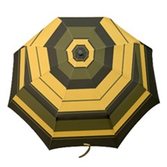 Vintage Yellow Folding Umbrellas by tmsartbazaar