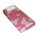 Pink and White Butterflies Fitted Sheet (Single Size) View2